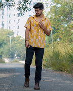 Yellow Kitty Shirt