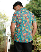 Turquoise Lily Shirt