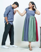 Electric Grey Couple Set