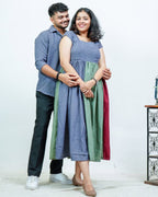Electric Grey Couple Set