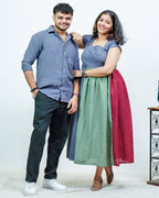Electric Grey Couple Set