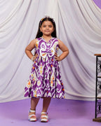 Purple Lisa Kids Dress