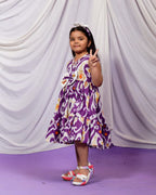 Purple Lisa Kids Dress