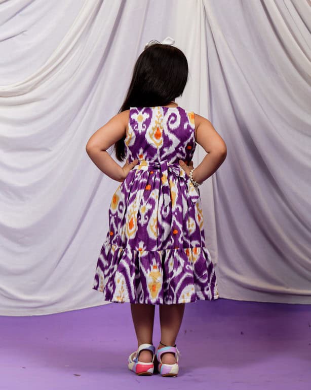 Purple Lisa Kids Dress