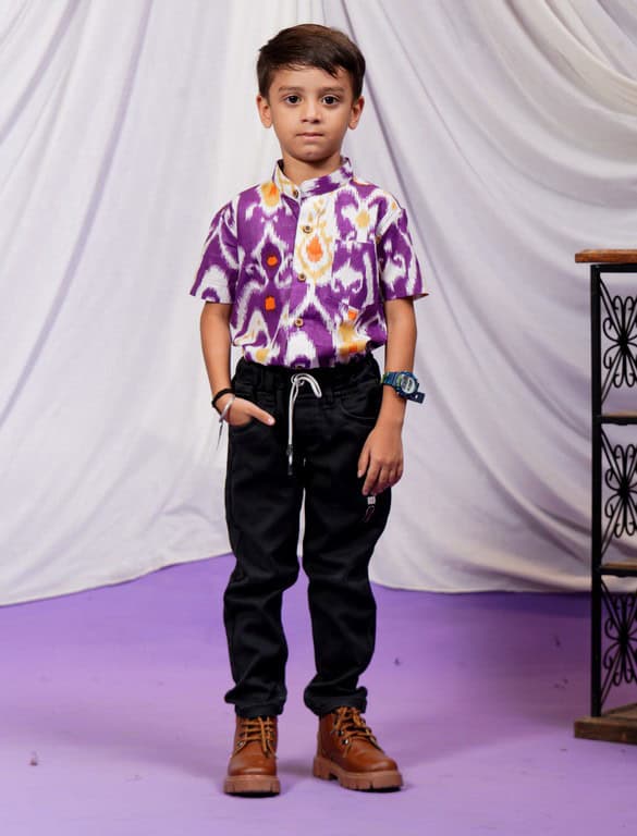 Purple Lisa Kids Shirt Main image