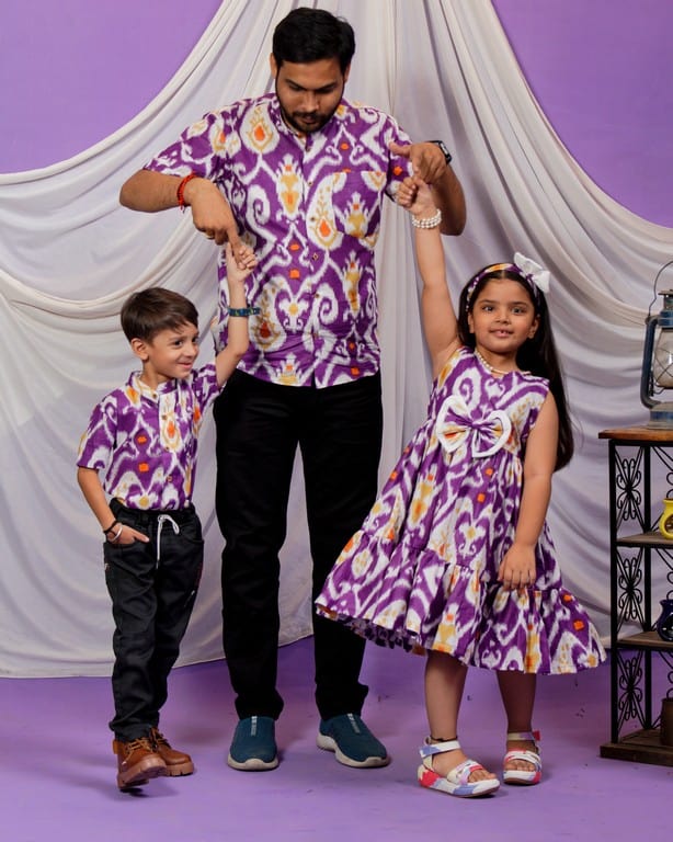 Purple Lisa Father Kid Twining Main image