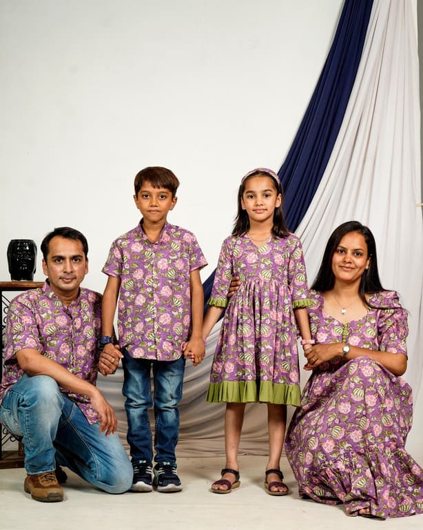 Leafing Lavender Family Set