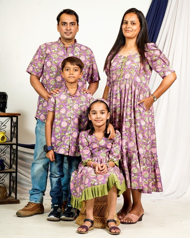 Leafing Lavender Family Set