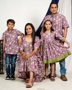 Leafing Lavender Family Set