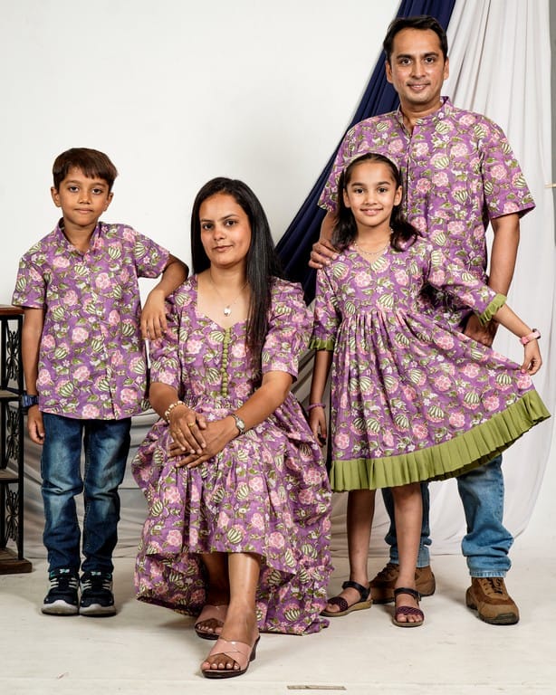 Leafing Lavender Family Set