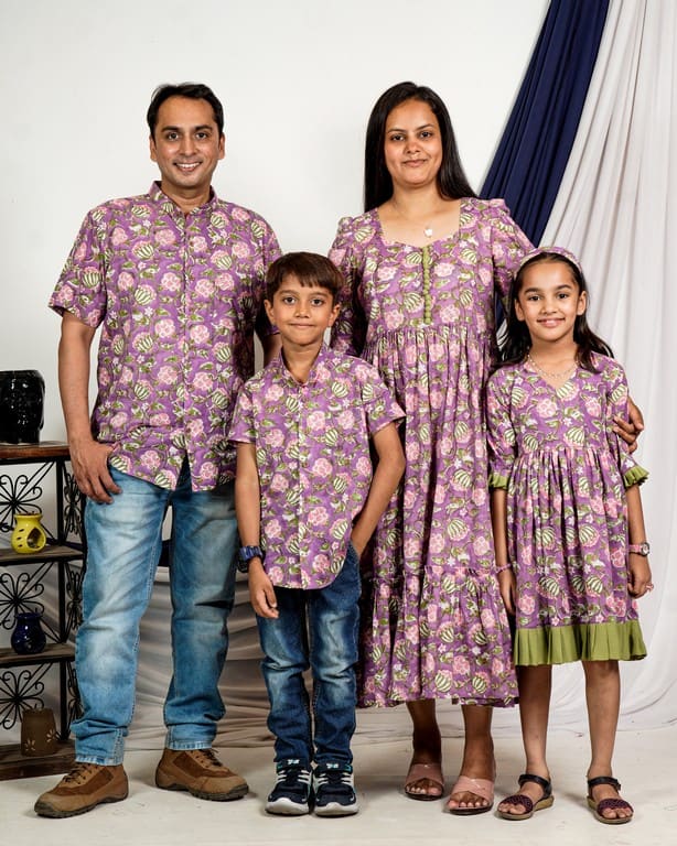 Leafing Lavender Family Set