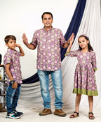 Leafing Lavender Father Kid Twining