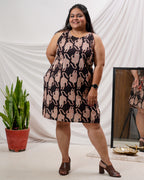 Black Kitty Plus Size Dress