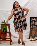 Black Kitty Plus Size Dress