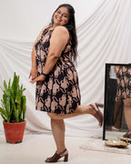 Black Kitty Plus Size Dress