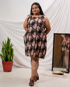 Black Kitty Plus Size Dress