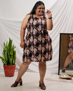 Black Kitty Plus Size Dress