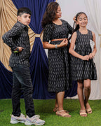 Black Punch Mother Kids Twinning