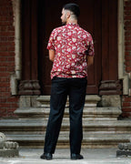 Maroon Lily Shirt
