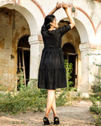 Starry Black Dress