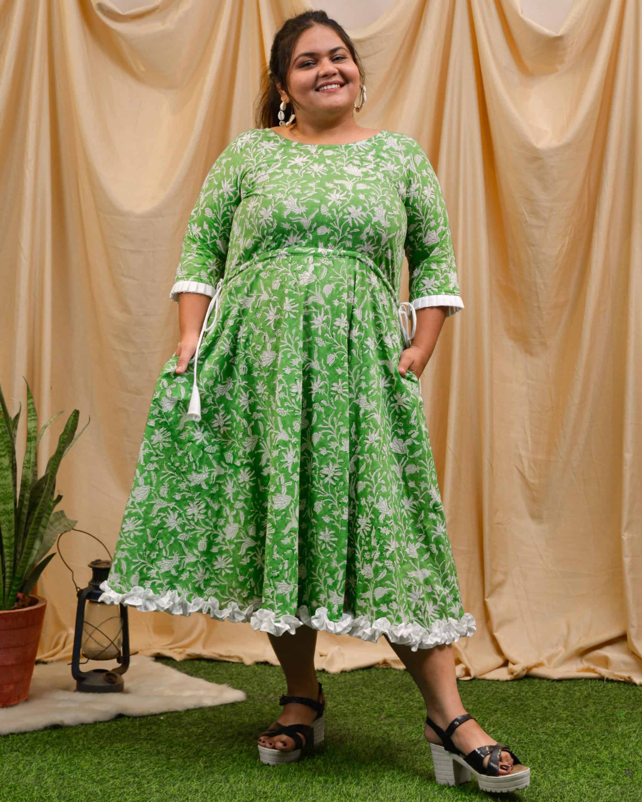 Emerald Green Plus Size Dress