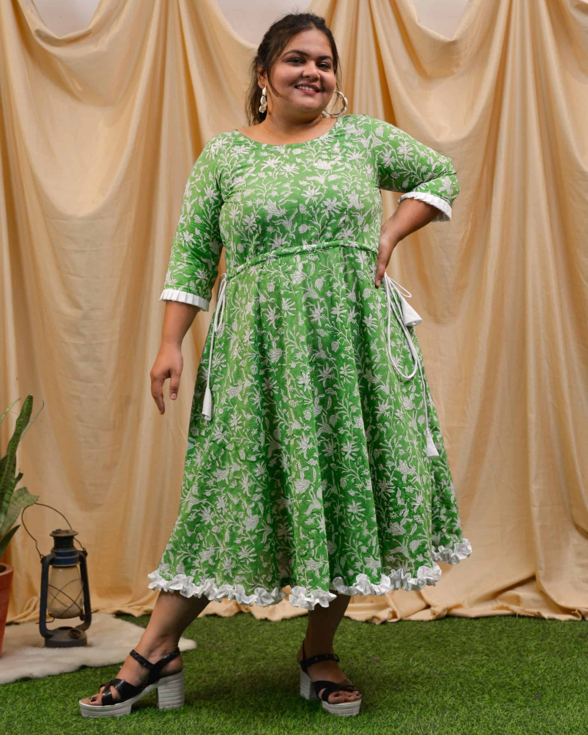 Emerald Green Plus Size Dress