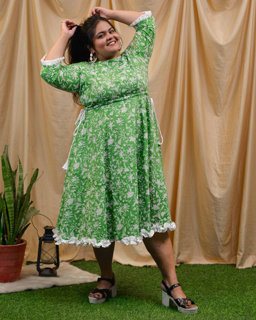 Emerald Green Plus Size Dress