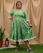 Emerald Green Plus Size Dress