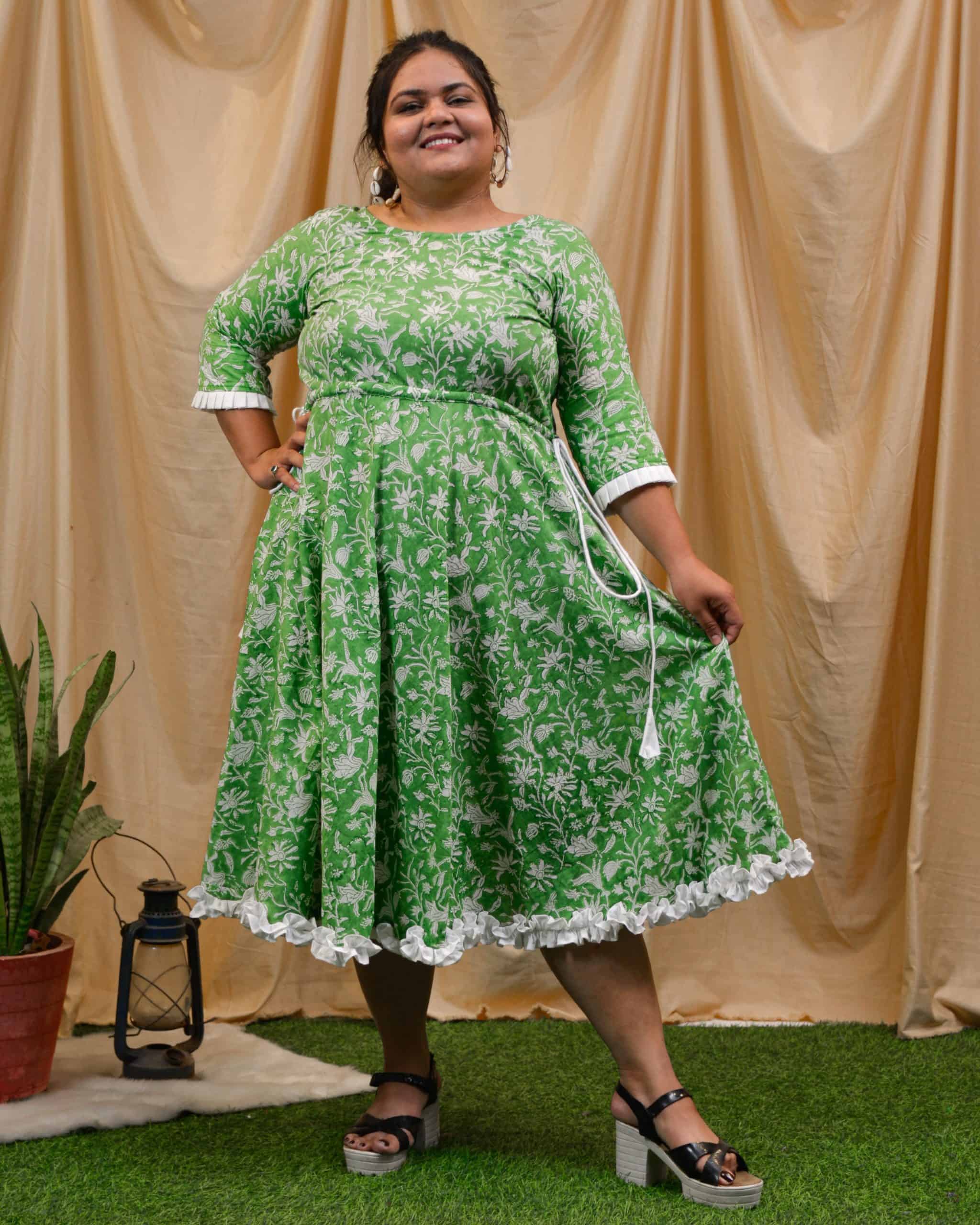 Emerald Green Plus Size Dress
