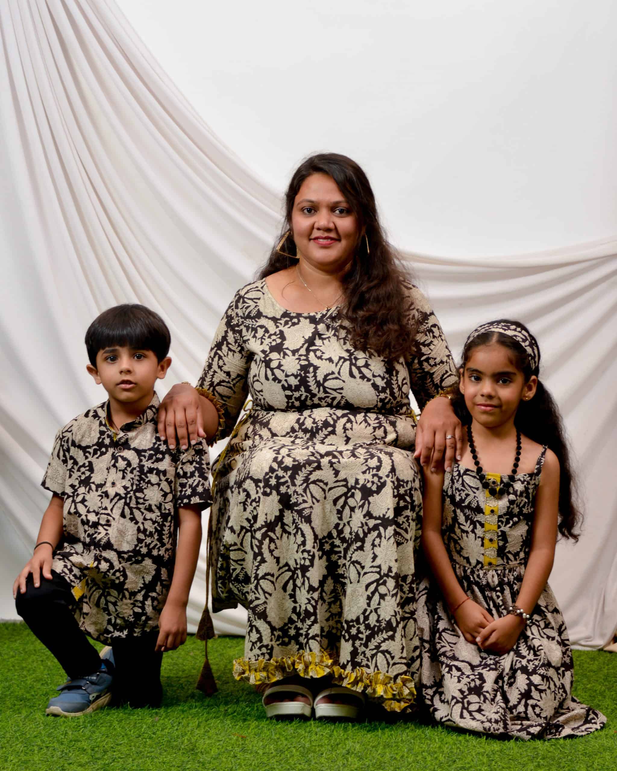 Moonstone Black Mother Kids Twinning