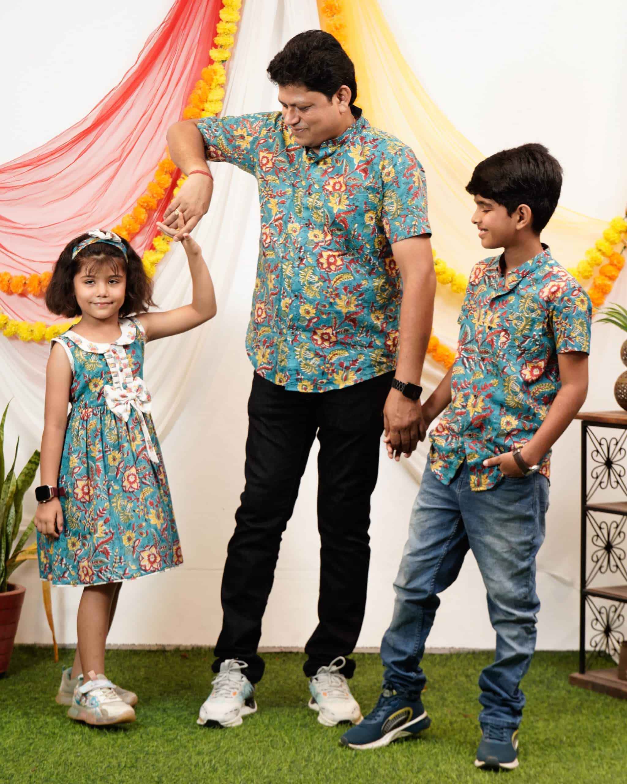 Turquoise Lily Father Kid Twining Secondary image