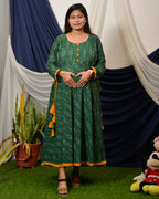 Canopy Green Nursing Dress