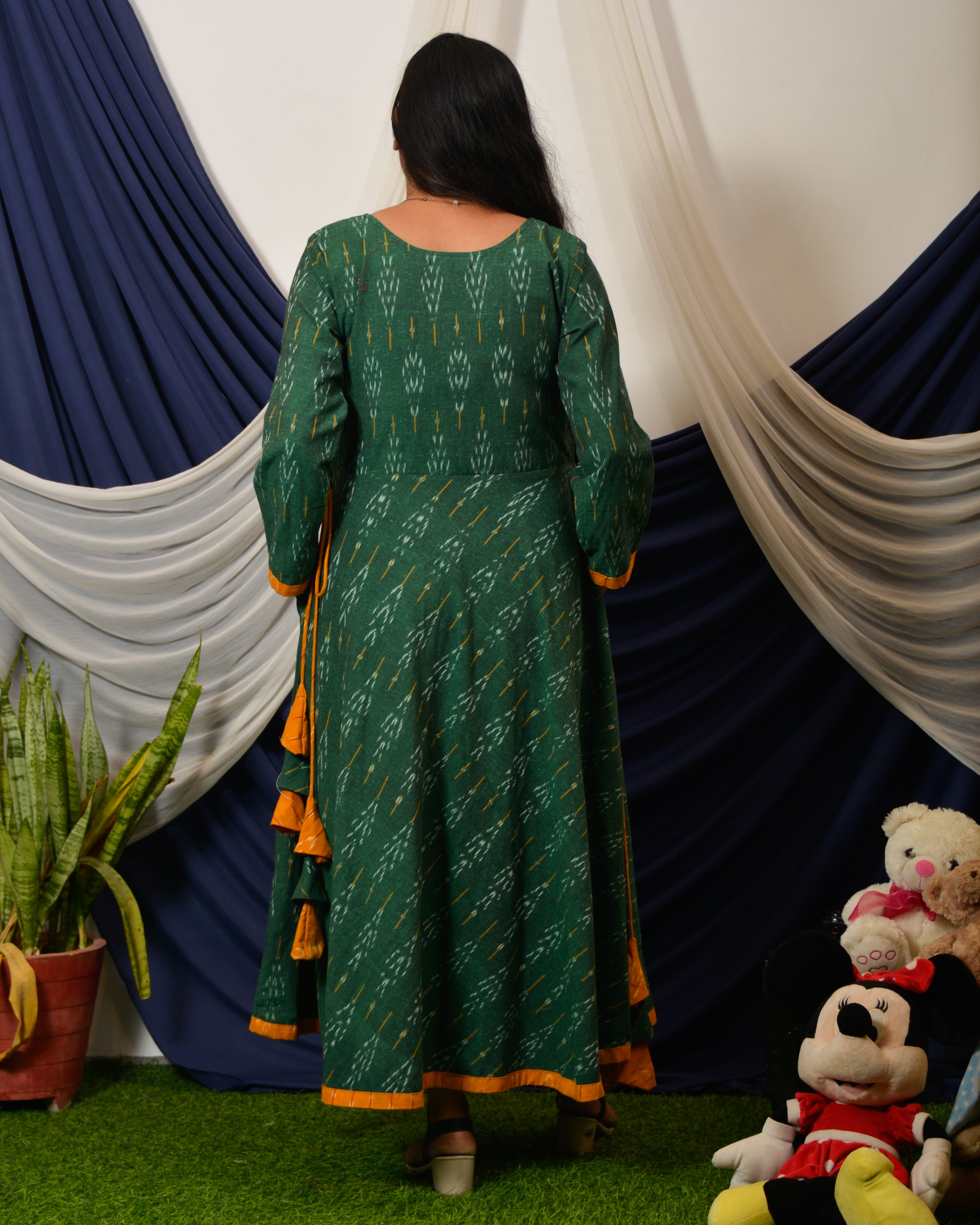 Canopy Green Nursing Dress