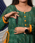 Canopy Green Nursing Dress