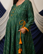 Canopy Green Nursing Dress