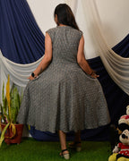 Grey Glorious Nursing Dress