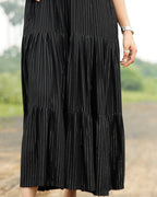 Starry Black Long Dress