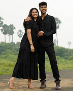 Starry Black Long Couple