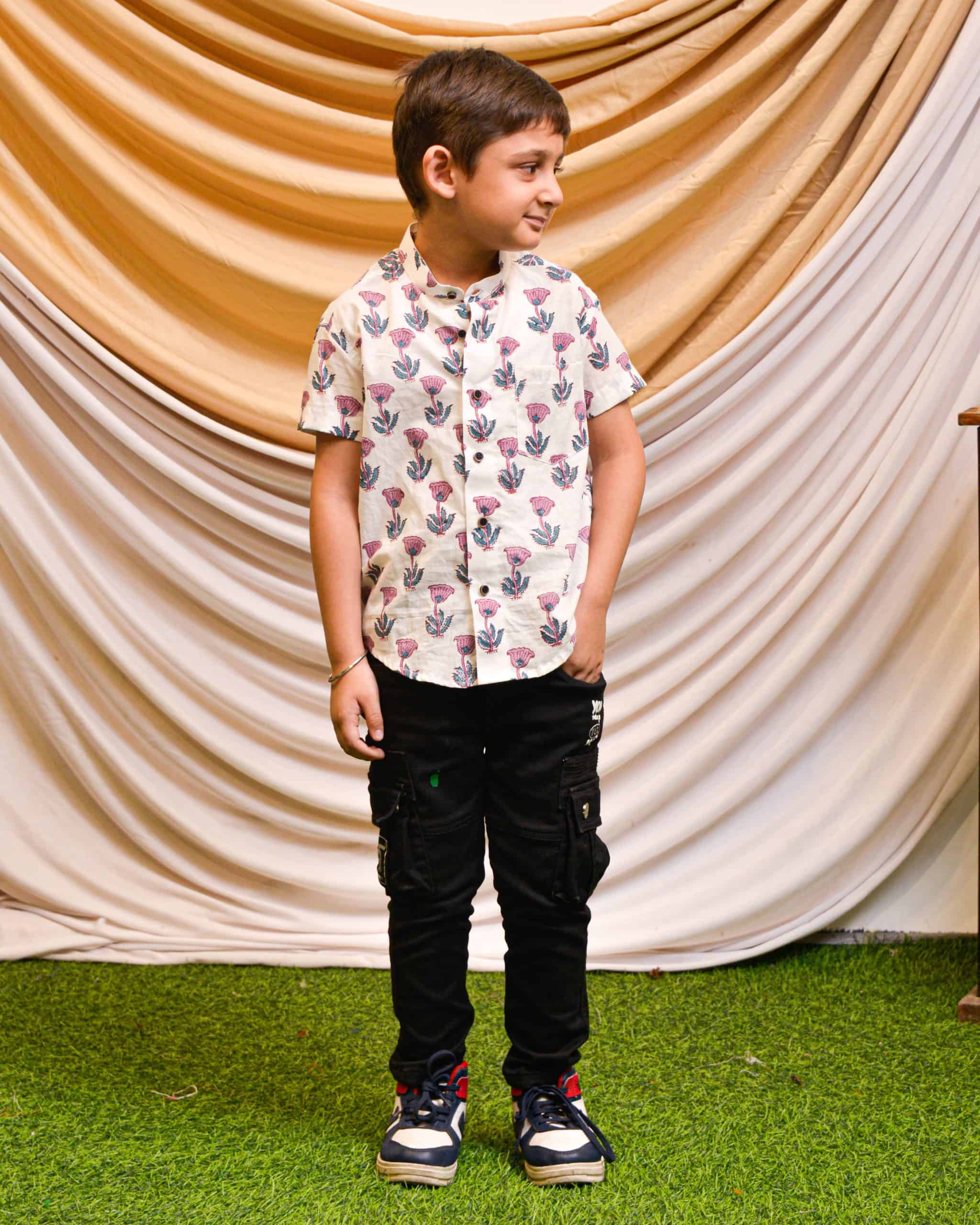 Moonstone White Kids Shirt Main image