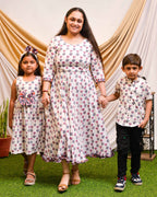 MoonStone White Mother Kids Twinning