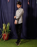 Groovy Grey Kids Shirt