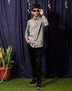 Groovy Grey Kids Shirt