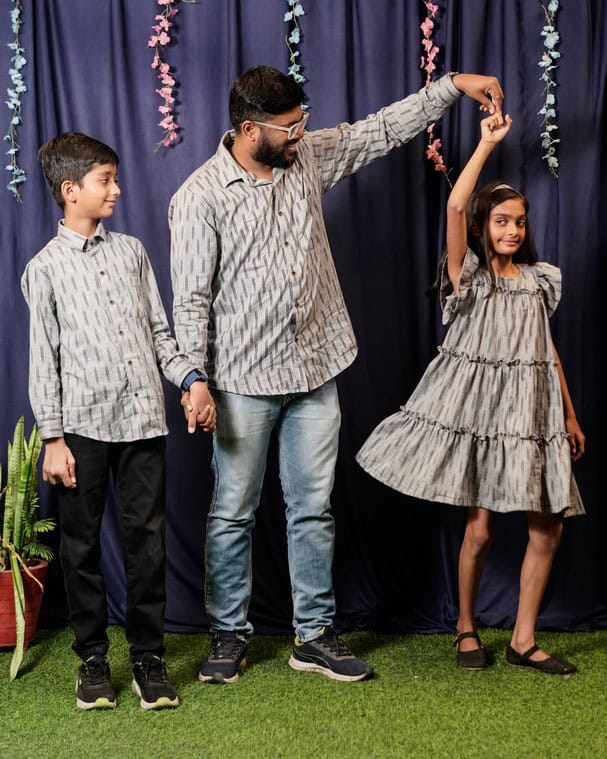 Groovy Grey Father Kid Twining Secondary image