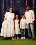 Starry White Long Family Set