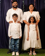 Starry White Long Family Set