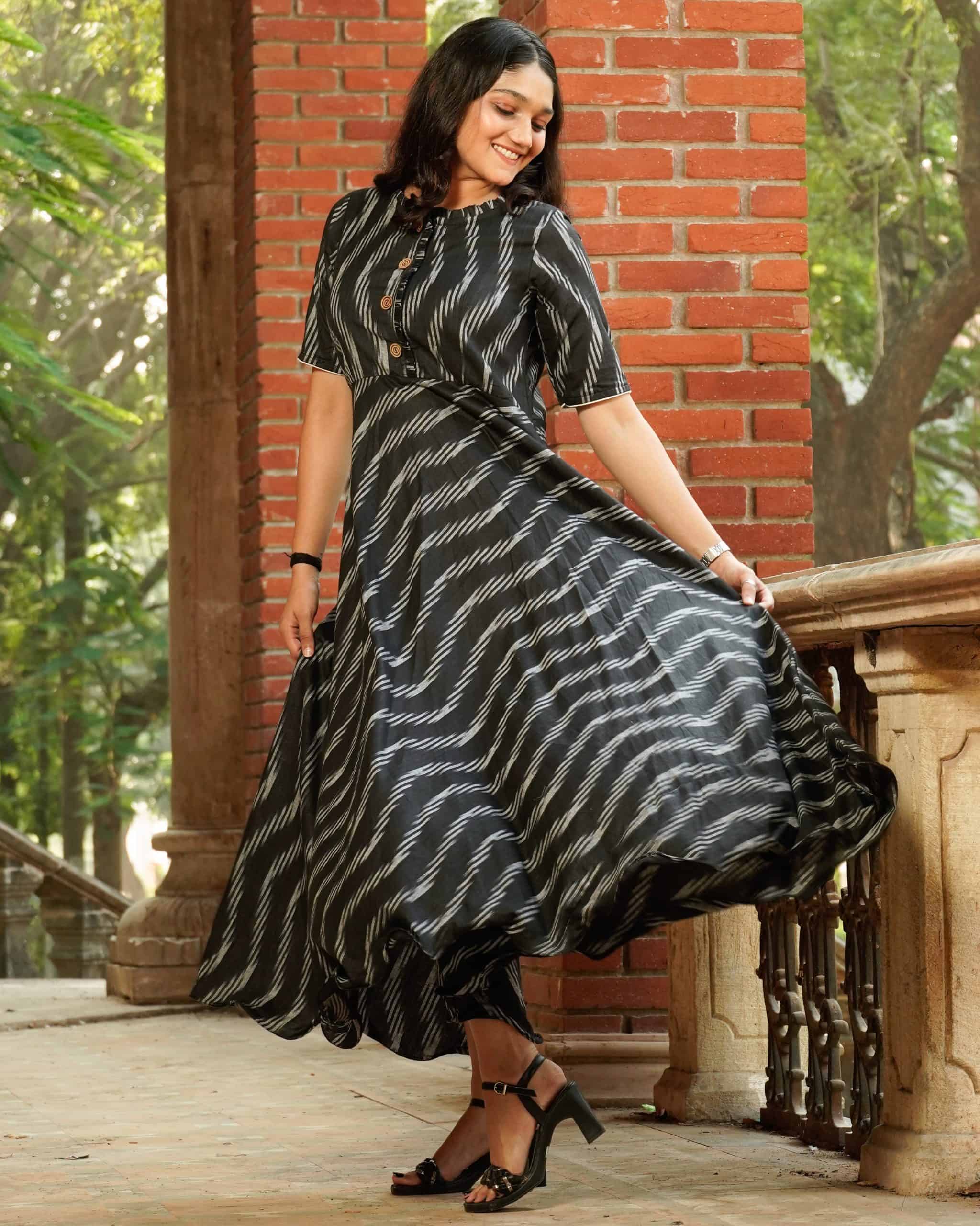Blackwood Anarkali Maternity Dress Main image