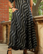 Blackwood Anarkali Maternity Dress