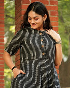 Blackwood Anarkali Maternity Dress