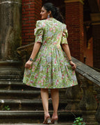 Mint Green Starry Short Maternity Dress