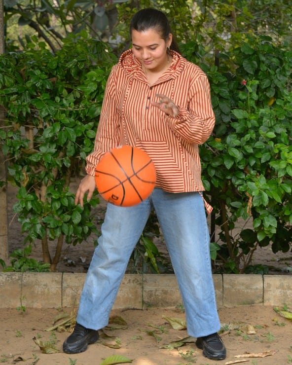 Brick Red Female Hoodie